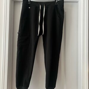 Figs Black Joggers